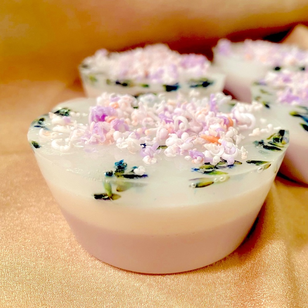 Lavender Cupcake Soaps